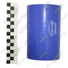 642290-1323093 Шланг (патрубок) ф90х100 L=150 охладителя наддувочн.воздуха верхн ЕВРО; (силикон) Technik