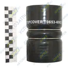 T0653-6002 Шланг (патрубок) ф90х98 L=140 (гофр. в метал. кольц.) Scania 2/3 Series SCANIA N Bus (2004-2020); + TOPCOVER