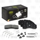 PFT 029059 Колодки тормозные дисковые (комплект) диск BPW (1982-2021), SAUER ACHSEN (1970-2021), SCANIA N Bus (2004-2021); 29059, 29087, 29196, 29201, 29202,29278, 29331 Trialli