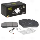 PFT 29030 Колодки тормозные дисковые (комплект) 250х118х28; Meritor D3/D-Elsa 1 (MB) - 28 мм MAN Bus (1970-2020) MAN Bus (1970-2020), MB Tourismo (O 350) (1994-; 29030 с монтажным комплектом (в комплекте с датчиком) Trialli