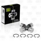 CC 617 Крестовина карданного вала 50х155 в сборе большая (50х155) (4 наим) КамАЗ,МАЗ h=147х147 dподшип=50; (под стопорн. кольц) Trialli