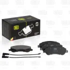 PF 1043 Колодки тормозные дисковые (комплект) 166х66х19; Bosch (Ford Transit) Trialli