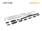 VEPLATINUM430 Щетка стеклоочистителя 425-430мм [17"]; бескаркасная PLATINUM с переходниками VETTLER