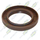 17535 Сальник (манжета) 51х76х9,5/14,5 втор.вала КПП Г53/ПАЗ/УАЗ (0х0х15); (2.2-51x76x9,5/14,5) 51-1701210 Vitocom