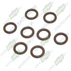 20010 Кольцо (РТИ) круг.сеч. 010-014-25 ГОСТ-9833-73; силикон (комплект 8шт) Vitocom