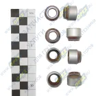 17005 Колпачок маслосъёмный фвнутр=10/18; L=15 с пружиной и втулкой Д240-245 Е-2,3,4 уплотнительная клапана; (комплект 8шт) (фторкаучук) Vitocom