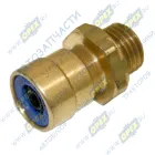 893 800 80 62 Фитинг (штуцер) прямой (под гайку); Рнаруж=М14х1,5/ трубка ф8х1,0мм; 096.2113 Wabco