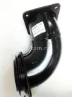 43255-1203011-03 Труба ф120 L=410; 2 квадрат.фланца 4отв.ф12 приемная КАМАЗ передняя ZIPKAM