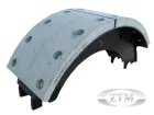 53212-3501090 Колодка тормозная L=425 s=140 (расточенная) без уха ZTM