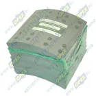 865.01-3341-013/014 (19615) Накладки тормозные (комплект) 420х180; STD RABA 718, НЕФАЗ, ВОЛЖАНИН. (128 отв.: 6.35х14.3 - L9 / 93684) ZTM