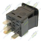 3842.3710-02.28 Выключатель-кнопка 24v 4контакта межколесной блокировки 40х25х25; АВАР