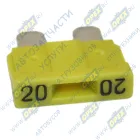 35.3722-04 Предохранитель (флажковые) плоский штырьевого типа (20А) желтый; 000000004206 АВАР