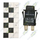 3842.3710-10.03 Выключатель-кнопка 24v 8контактов передних противотуманных фар АВАР