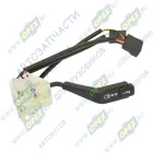 1102.3769-02 Переключатель ГАЗ-3302,3307, указат.поворот.и света со встроен.сигналом L=170; 12-24V; 9 плоских клемм АвтоАрматура