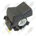 ВК343-01.17 Переключатель-клавиша 2-х поз. 12-24v 2контакта без символа 3ИЛ 433104, 404560 АвтоАрматура