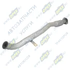 АК 2132-1206005-32 Труба-вставка L=1110, фланец 2отв.ф8 приемная (замена нейтрализатора) Газель Некст (дв.Cummins) Евро-4 Автоглушитель
