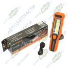 44310 Лампа переносная, светодиодная; с магнитом 3COB+1LED, 280Lm, Li-ion 1800mAh   220V АВТОДЕЛО