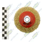 44046 Кордщетка для УШМ угловых шлифмашин (болгарок) (металл) (гайка) М14; 100мм (тарелка) АВТОДЕЛО