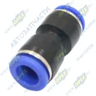 PUC10 Фитинг (штуцер) прямой; трубка ф10/ф10х1мм (цанга); пвх АВТОМАГНАТ