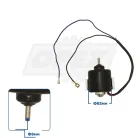 HW401В Мотор отопителя 24В ПАЗ,ЗиЛ,ГАЗ-3309,Камаз; без крыльчатки (МЭ255-04) АВТОМАГНАТ