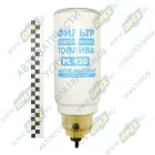 PL420 Фильтр топливный сепаратор A=108 H=230 G=1-14 UNS F=S80X3 с колбой DAF CF75/85 XF95/105/MAN; с колбой  PL420 АВТОМАГНАТ