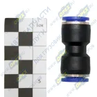 PUC 12 Фитинг (штуцер) прямой; трубка ф12/ф12мм (цанга); пвх АВТОМАГНАТ