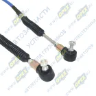 AVP-2M-GG-075-09200 Трос ф14 L=9200 в оплетке с наконеч.М10х1,5/М10х1,5 КПП ZF (ЛИАЗ, ПАЗ КПП КАМАЗ); L=9200 ход 75мм АвтоПартнер