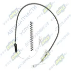 437041-1108580 Трос газа L=1745 в оплетке с пружиной и наконеч.(Привод гибкий) АвтоПартнер