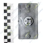 16.3712 б/л Фонарь габаритный (белый) 110х60; фишка 2 плоск.клеммы,24В, НЕФАЗ-5299,МАЗ-103 АвтоТехКом