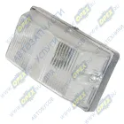 16.3712 б/л Фонарь габаритный (белый) 110х60; фишка 2 плоск.клеммы,24В, НЕФАЗ-5299,МАЗ-103 АвтоТехКом