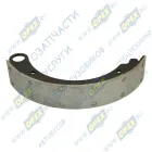 42000.315100-3501090-10 Колодка тормозная ГАЗ,УАЗ задняя (барабан) (длинная накладка) 1шт; усиленная АДС