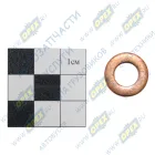 9х17х2 Шайба плоская медная ф9х17х2 АЗМАШ