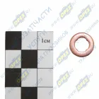 А-04-001-00-15-01 Кольцо (медь) С/И ф7х15х1.5 (вн.4-х гранник) распылит теплозащита, форсунка вспрыска Cummins, медь ф7х15х1,5 (внутр. 4-х гранник) АЗПИ