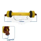 10.040.6000-16 Вал карданный 8х8 шлиц. привода щетки МТЗ-320,80,82,Т25,бочки ОПМ-3,5 ,КРН-2.1; 660-1000мм АКД