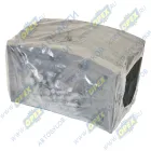 55571х-3501105-СР Накладка тормозная (202х120) УРАЛ н/о (к-т); (комплект 8шт.с заклепками) АККОР