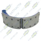1655571Х-3501090 Колодка тормозная (530х120) УРАЛ (под однополосный цилиндр); (1 шт) (каркас сварной) АККОР