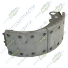 1653205-3501090 Колодка тормозная (425х140) передняя (ЕВРО) с ухом АККОР