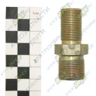 ТО-18Д.18.00.003 Фитинг (штуцер) прямой; Рнаруж=М18х1,5/М22х1,5 конус/конус; К=24 L=57 АМКОДОР