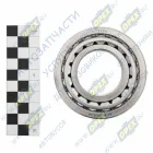 6-7208А (30208 /P6) Подшипник 40х80х19,75 ролик.радиал.упорн.конич. 1-ряд. NISSAN PICK UP/TERRANO I / URVAN 2.0-2.5L; ГАЗ 3301,4301,ГАЗ-САЗ 4509 КПП,МАЗ ГУР АПП