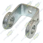 6430-5001706 Опора переднего подрессоривания кабины Побразная L=270 Sвнутр.=65; 2отв.ф28/1отв.ф25/1отв.М10х1,5 АШ