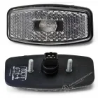 76.3731 Фонарь габаритный белый светодиод 12/24в (колодка плоская 2 клеммы АМР) крепеж шпильки, между шпильками 50мм АЭК