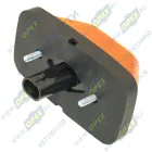 641.3726-02 Указатель поворота 24в Волгабас, ГАЗ, Камаз, ПАЗ; оранжевый (овальный разъем) АЭК