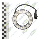 78.3731 Фонарь габаритный передний Паз 3237, ЛиАЗ 5292,6312, МАЗ; (12/24В) белый LED кольцо АЭК