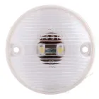 53.3731-03 Фонарь габаритный передний ПАЗ,ЛИАЗ 12/24В белый LED (с проводом) АЭК