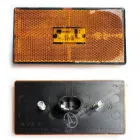 50.3731-08 Фонарь габаритный оранжевый 12/24V овальный разъем АМР (светодиод) АЭК