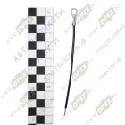 8527СБ Клемма под болт луженая; М5 с проводом 0,75мм кв.(2859) АЭНК