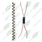 9003/9004СБ Колодка соединительная 2-х контактная; 6,3мм с проводом 0,75мм кв.(267) АЭНК