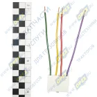 9014СБ4 Колодка соединит. выключ.-клавиши ВАЗ, ГАЗ, УАЗ, Камаз; (в сборе с 4-мя проводами)(2867) АЭНК