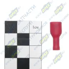 РППИ-М1,5-6,3 Клемма "мама" серии 6,3 наружняя (под провод 1.5мм); с полной изоляцией ПВХ красная (3721) АЭНК