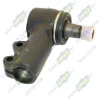 6422-3003056-01 Наконечник рулевой тяги правый C=30 Рвнутр=М39х1,5/М24х1,5 L=155 под болты МАЗ; масленка торцевая БААЗ